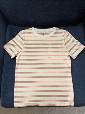 Kids Striped Pocket Tee